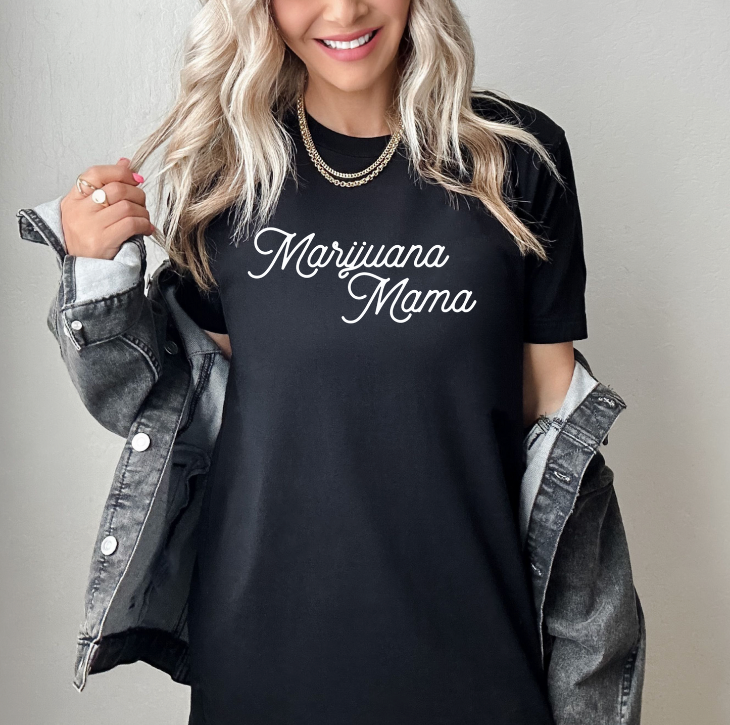 Marijuana Mama Cannabis Tee