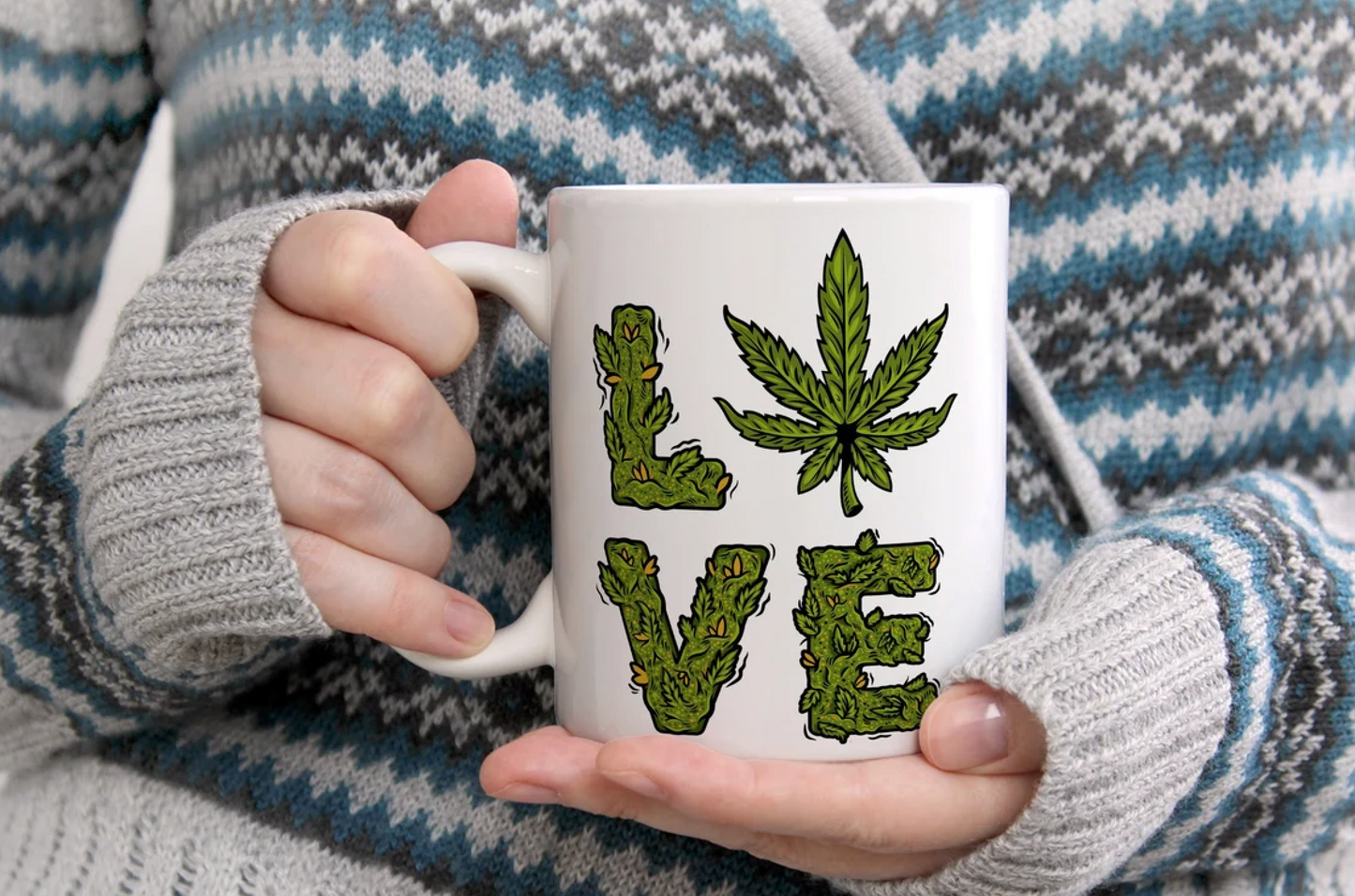 Marijuana Love Cannabis Mug