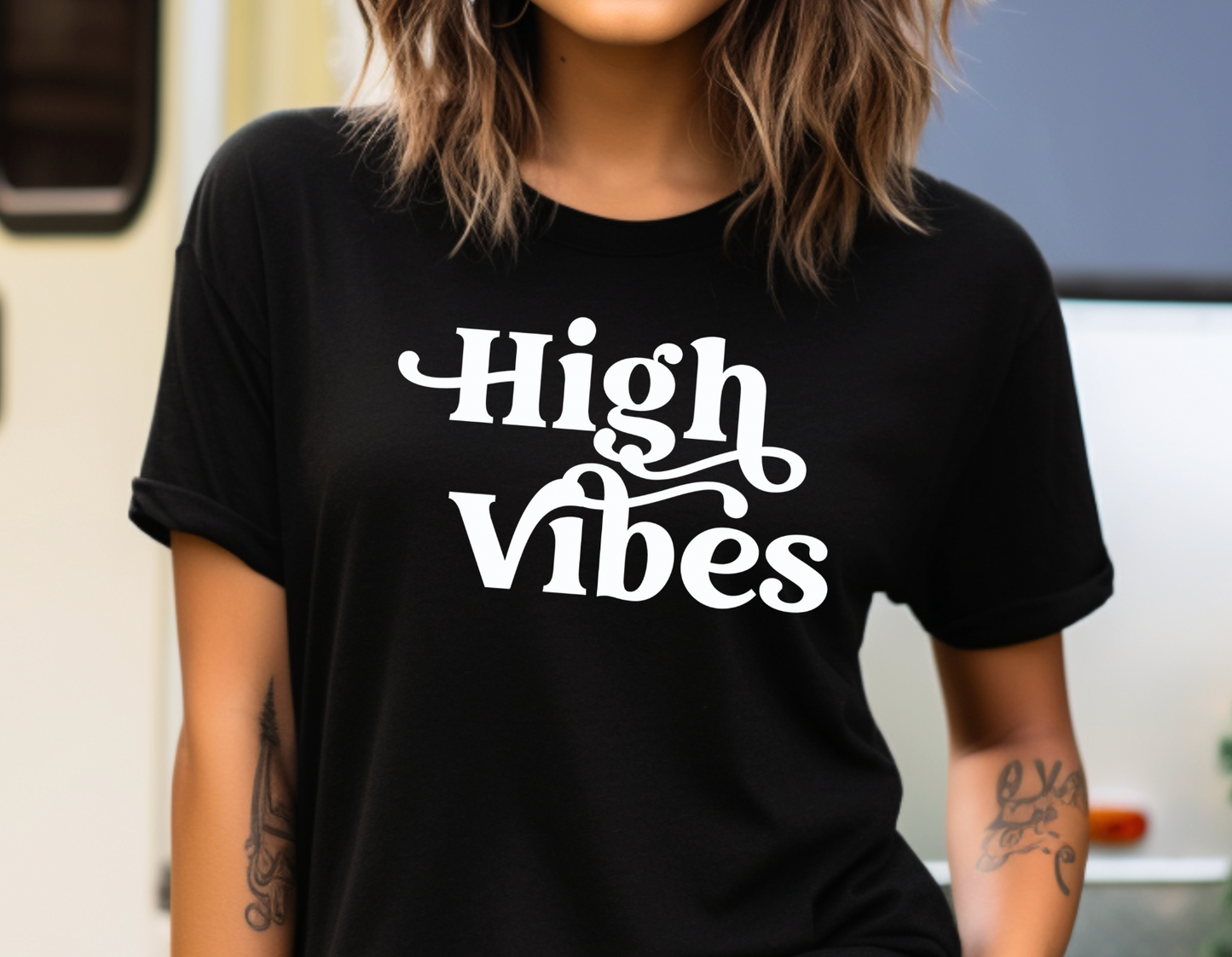 High Vibes Marijuana Tee