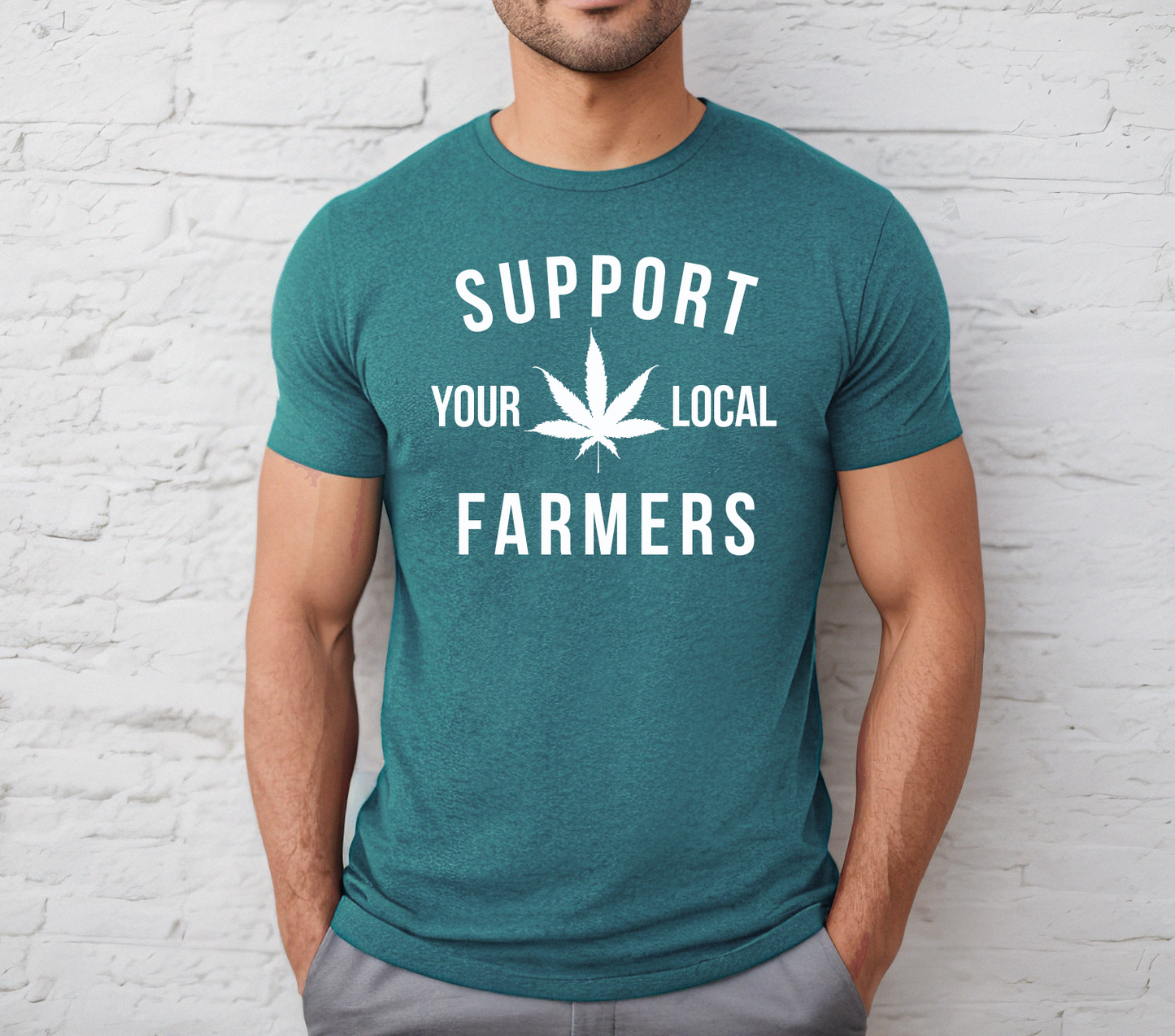 Support Your Local Farmers Marijuana Tee