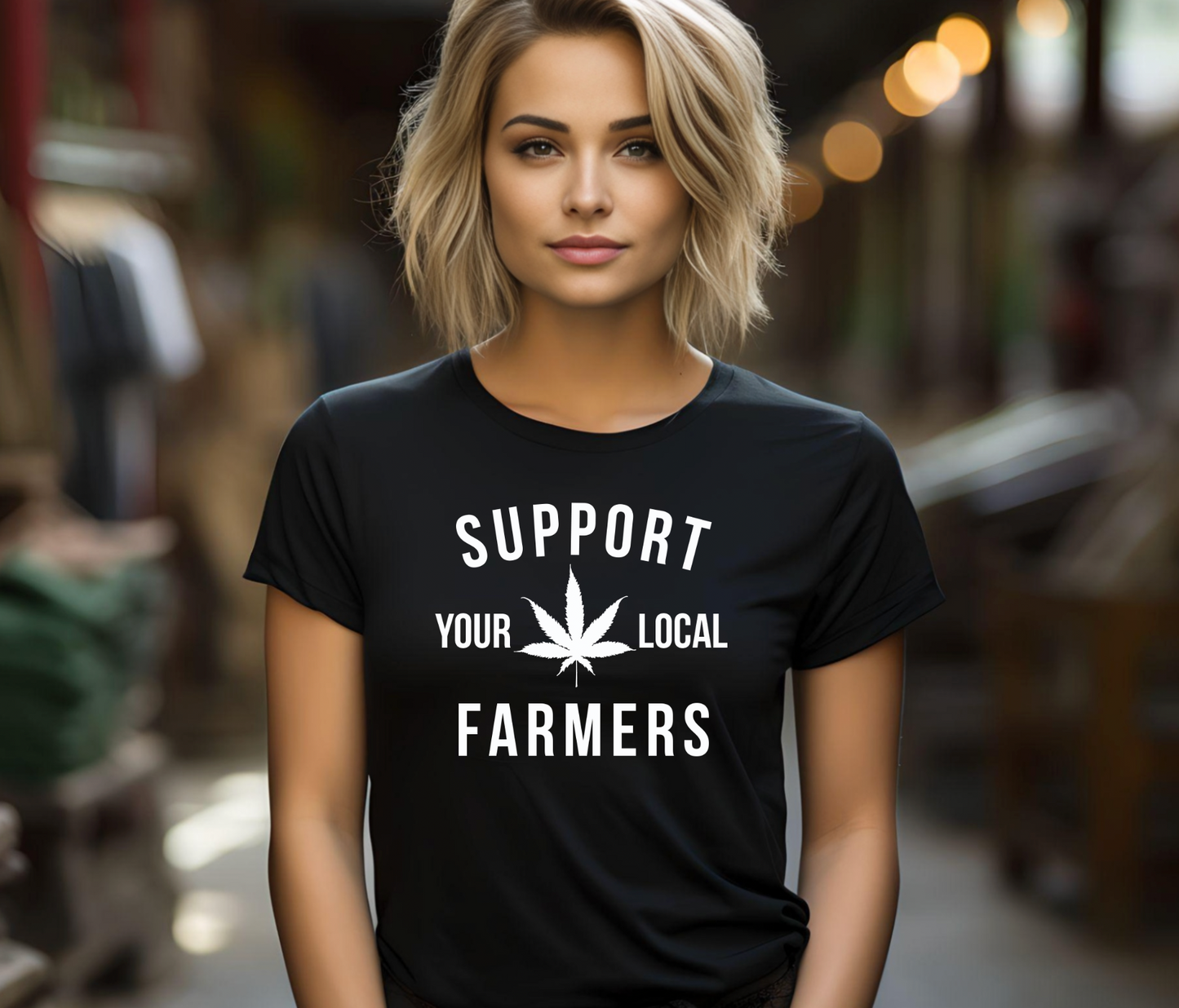 Support Your Local Farmers Marijuana Tee